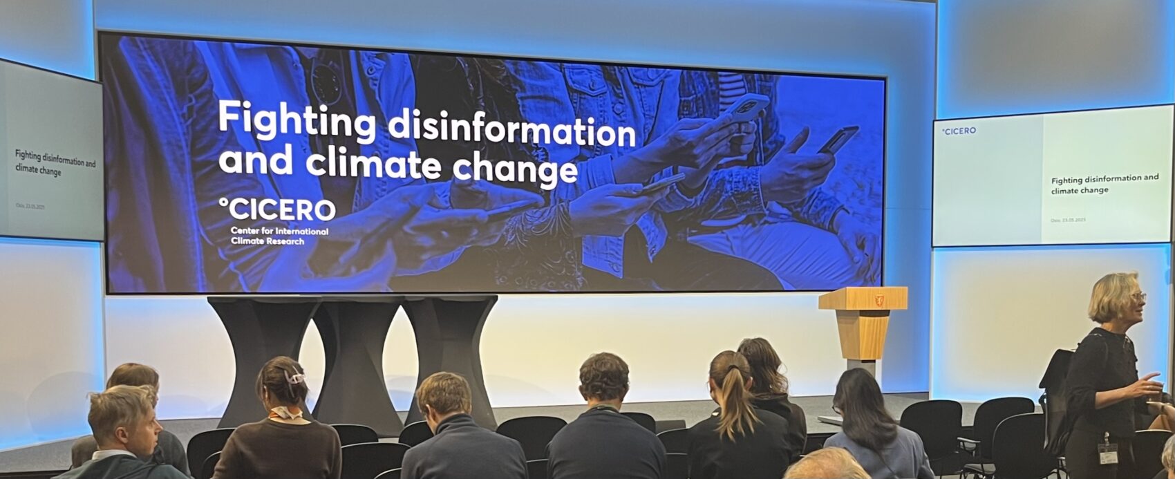 Desinformasjon verre enn klimaendringer