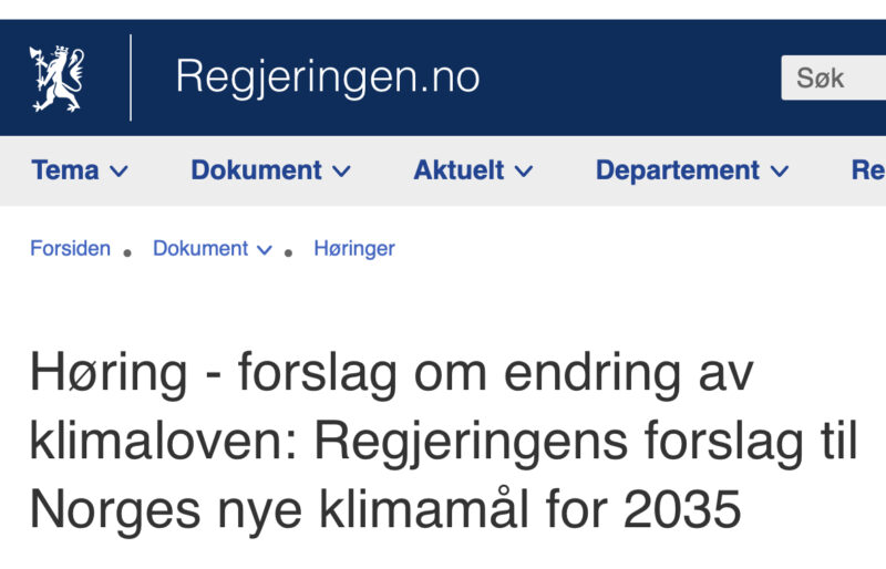 INP: Klimaloven bør avvikles i sin helhet.