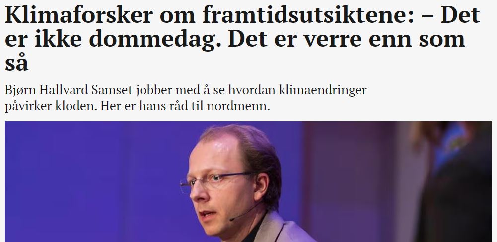 Dagsvik, Geelmuyden og klimapredikantene